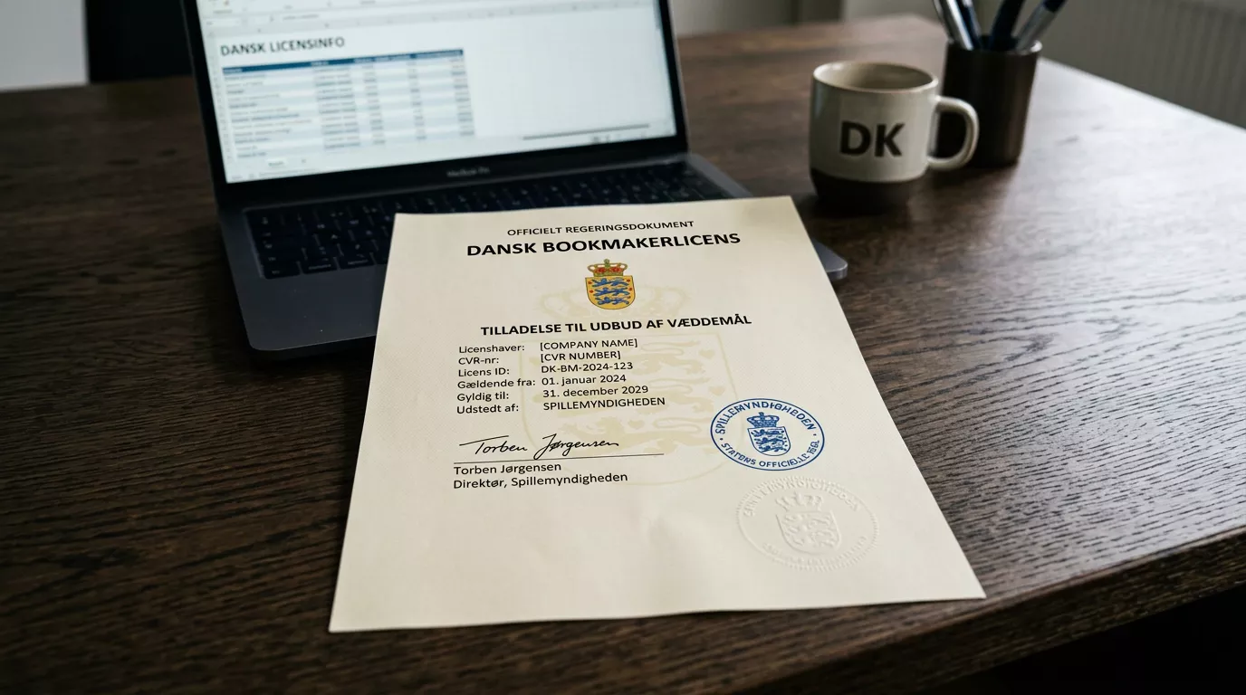 Dansk licens til bookmakers med krav og spillerbeskyttelse