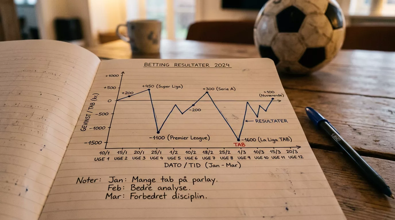 Varians i fodbold betting med sample size og downswing-håndtering