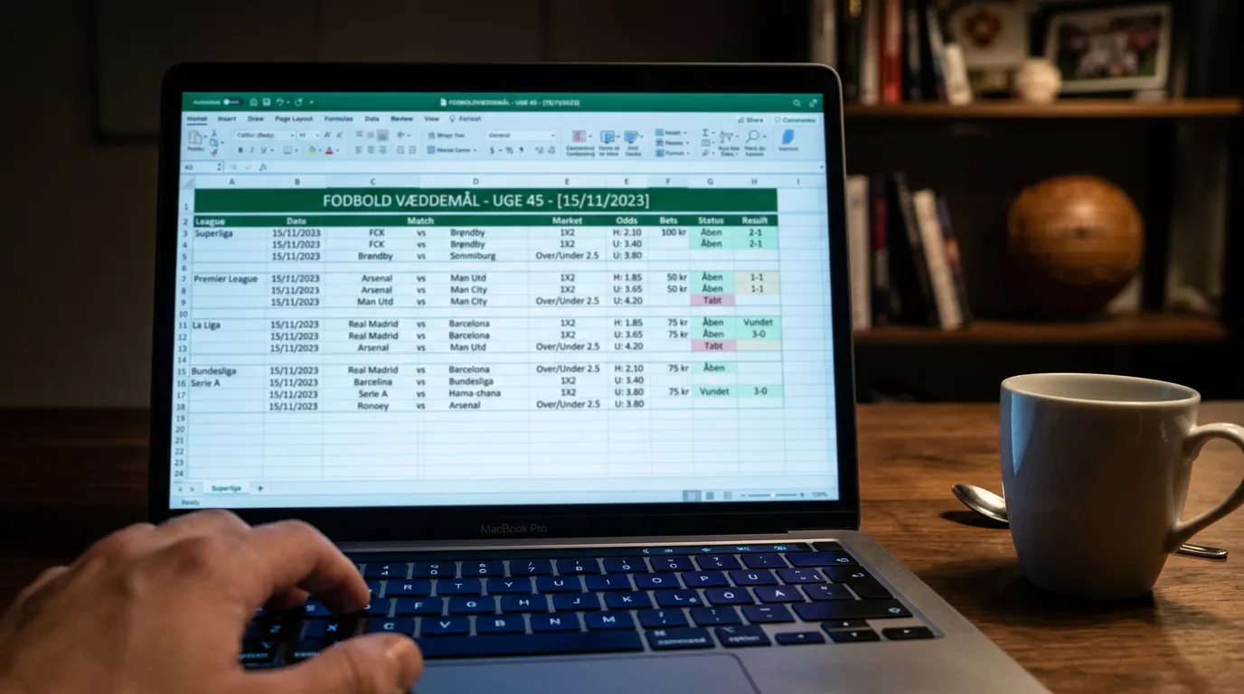 Value betting i fodbold med odds-analyse og forventet værdi